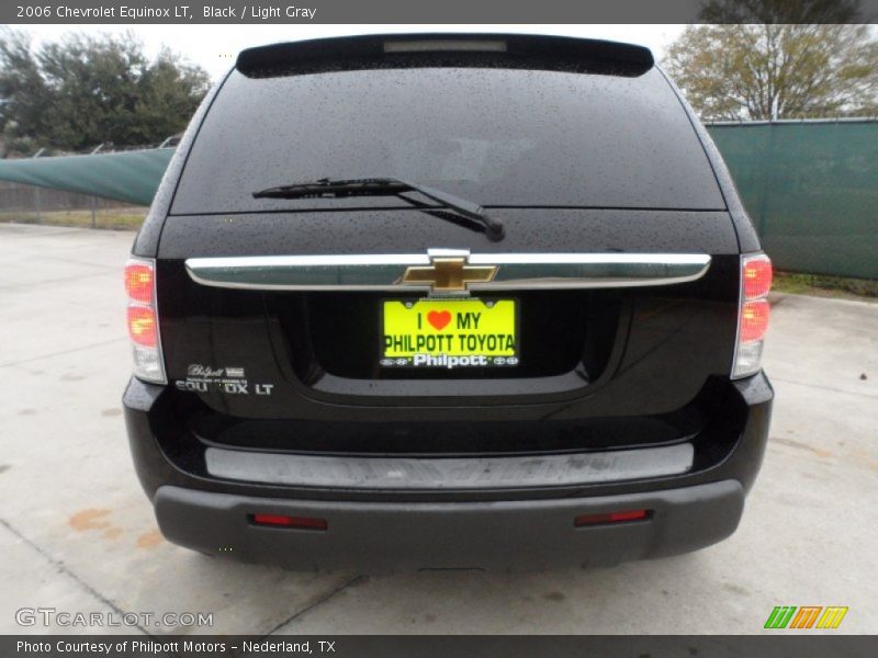 Black / Light Gray 2006 Chevrolet Equinox LT