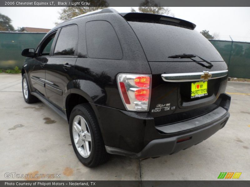 Black / Light Gray 2006 Chevrolet Equinox LT