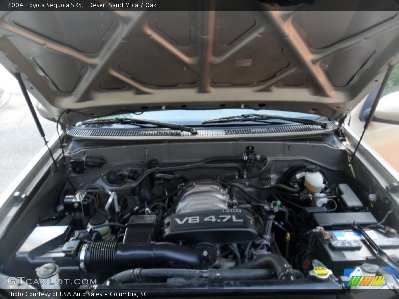Desert Sand Mica / Oak 2004 Toyota Sequoia SR5