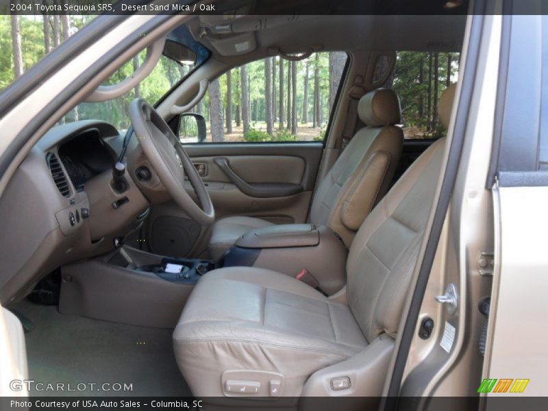 Desert Sand Mica / Oak 2004 Toyota Sequoia SR5