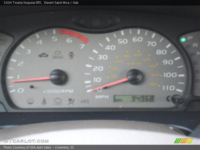 Desert Sand Mica / Oak 2004 Toyota Sequoia SR5