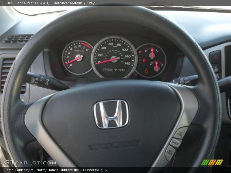 Billet Silver Metallic / Gray 2006 Honda Pilot LX 4WD