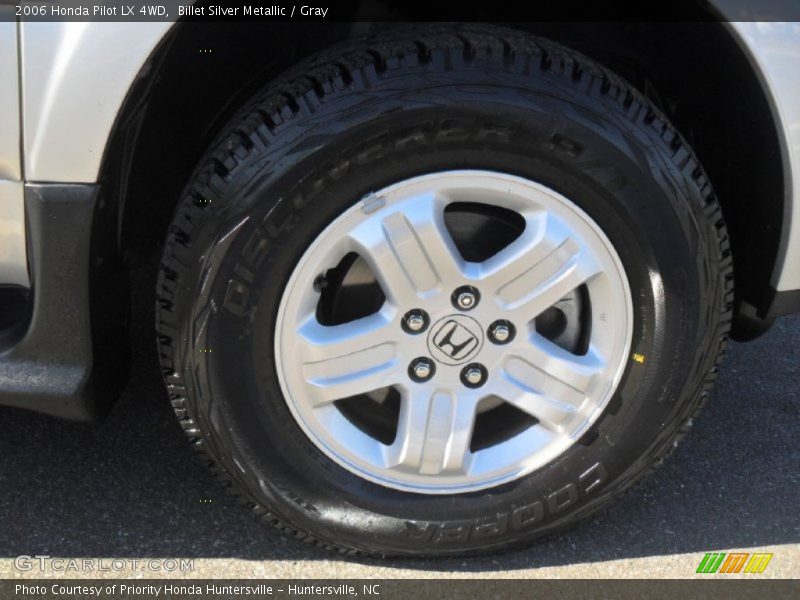 Billet Silver Metallic / Gray 2006 Honda Pilot LX 4WD