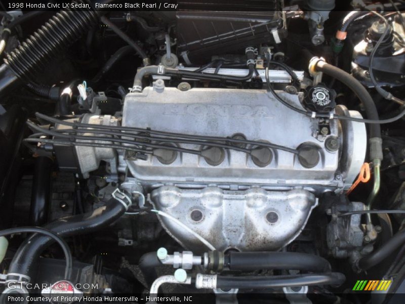  1998 Civic LX Sedan Engine - 1.6 Liter SOHC 16V 4 Cylinder
