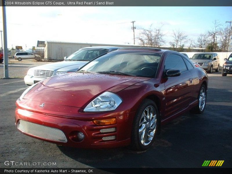 Ultra Red Pearl / Sand Blast 2004 Mitsubishi Eclipse GTS Coupe