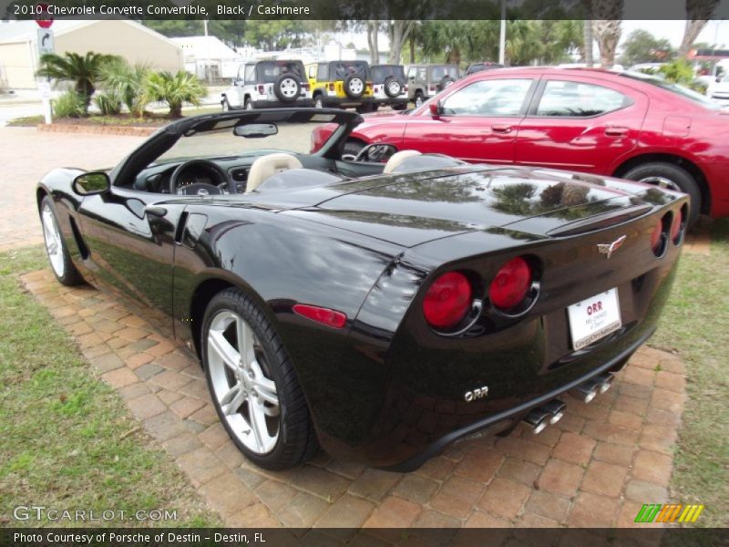 Black / Cashmere 2010 Chevrolet Corvette Convertible