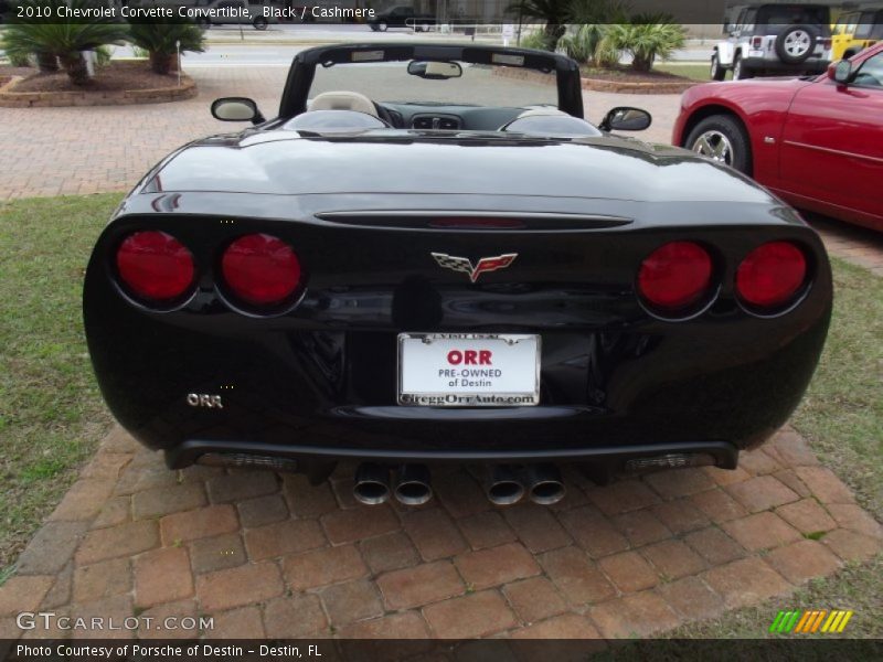 Black / Cashmere 2010 Chevrolet Corvette Convertible