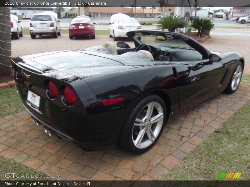 Black / Cashmere 2010 Chevrolet Corvette Convertible