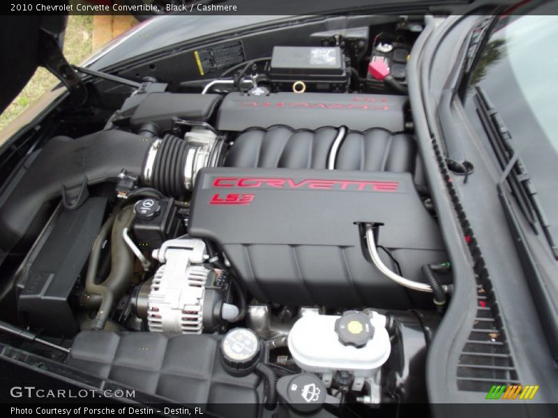  2010 Corvette Convertible Engine - 6.2 Liter OHV 16-Valve LS3 V8