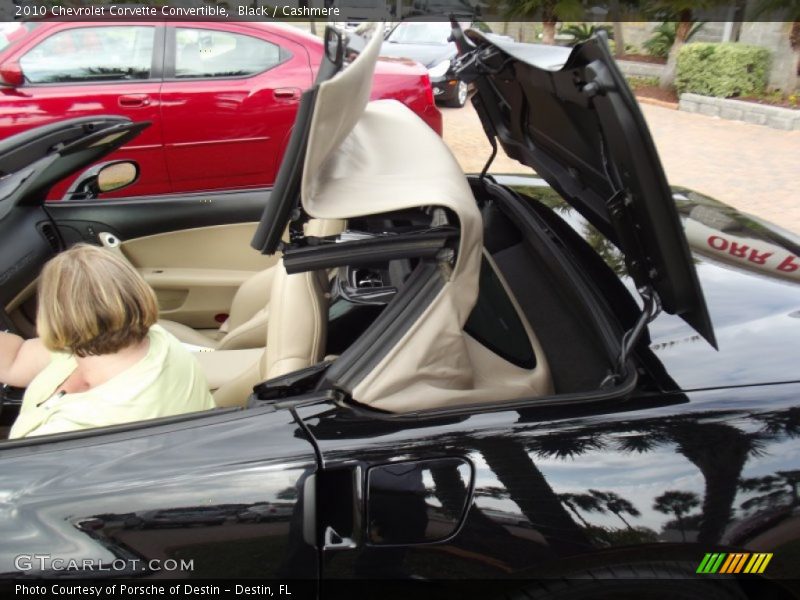 Black / Cashmere 2010 Chevrolet Corvette Convertible