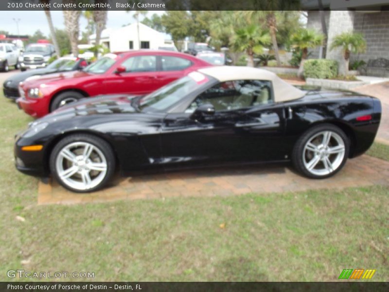 Black / Cashmere 2010 Chevrolet Corvette Convertible