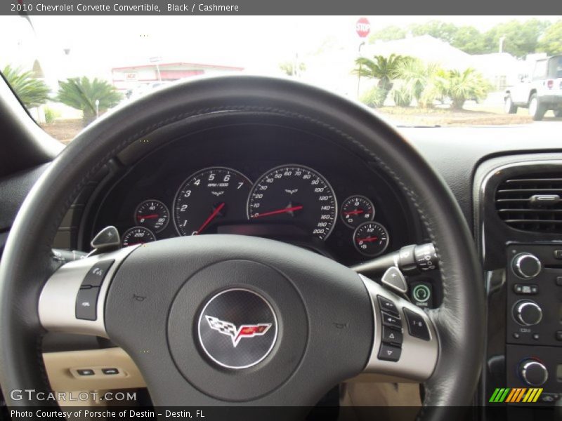 Black / Cashmere 2010 Chevrolet Corvette Convertible