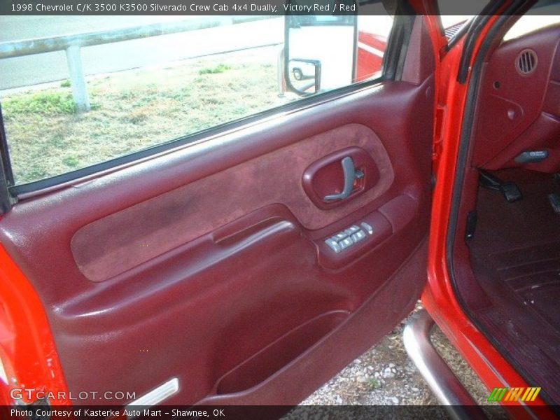 Victory Red / Red 1998 Chevrolet C/K 3500 K3500 Silverado Crew Cab 4x4 Dually