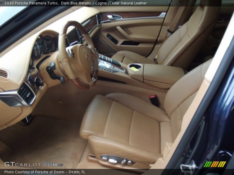  2010 Panamera Turbo Cognac/Cedar Natural Leather Interior