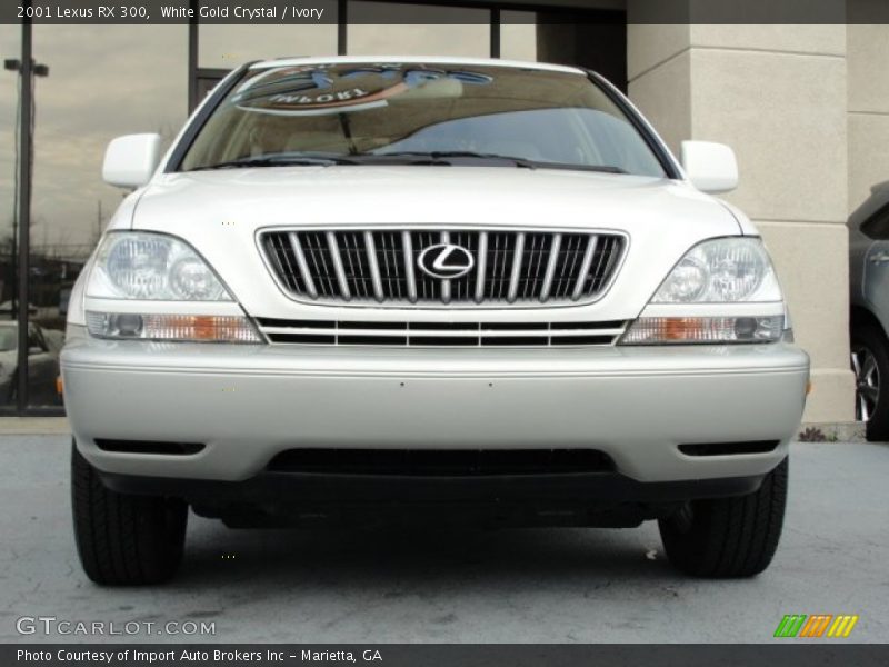 White Gold Crystal / Ivory 2001 Lexus RX 300