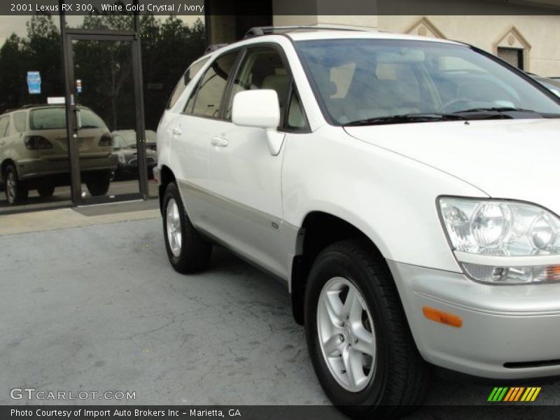 White Gold Crystal / Ivory 2001 Lexus RX 300