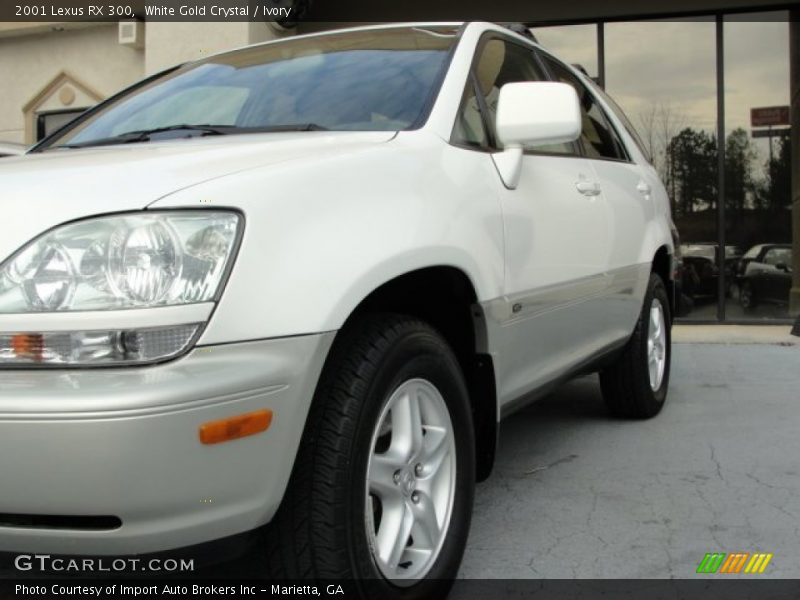 White Gold Crystal / Ivory 2001 Lexus RX 300