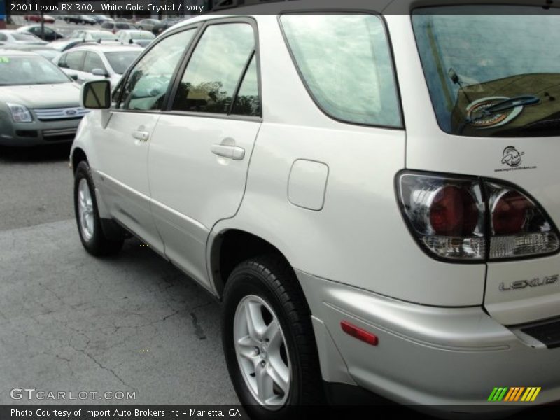 White Gold Crystal / Ivory 2001 Lexus RX 300