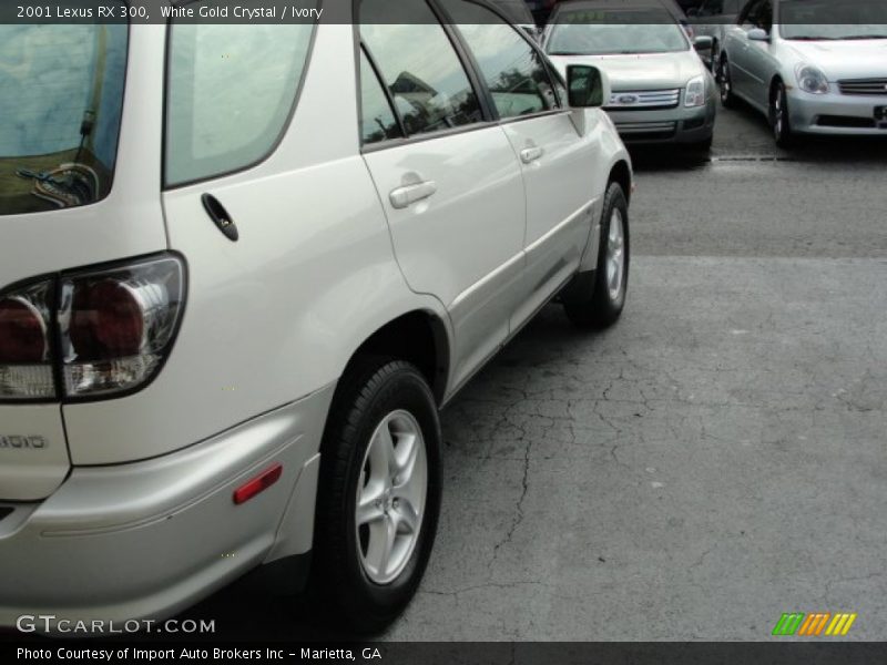 White Gold Crystal / Ivory 2001 Lexus RX 300