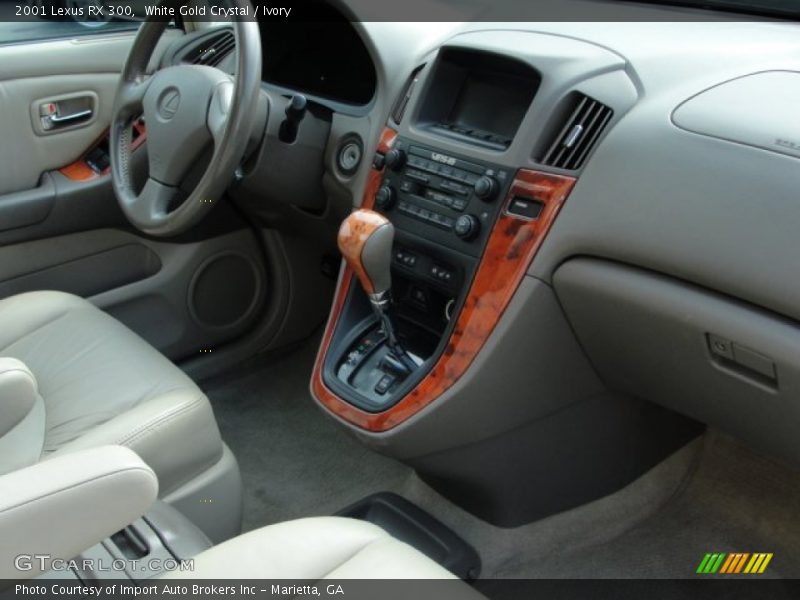 White Gold Crystal / Ivory 2001 Lexus RX 300