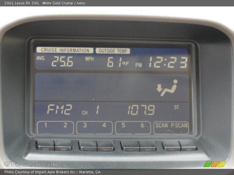 White Gold Crystal / Ivory 2001 Lexus RX 300