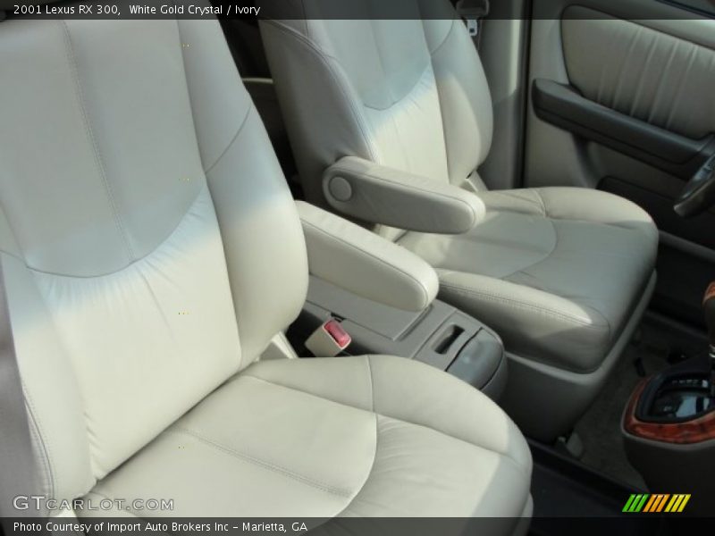 White Gold Crystal / Ivory 2001 Lexus RX 300