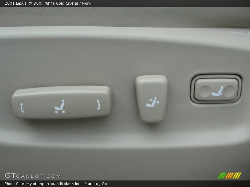 White Gold Crystal / Ivory 2001 Lexus RX 300