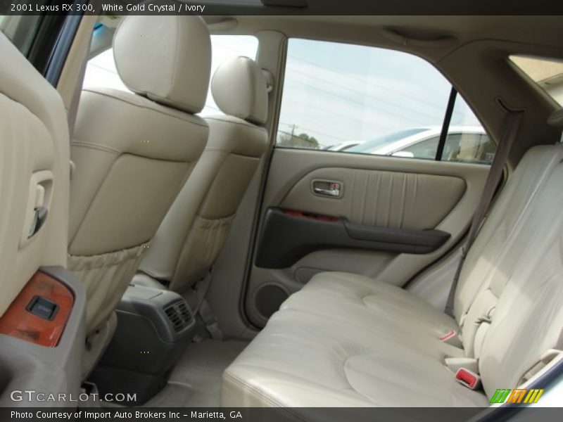White Gold Crystal / Ivory 2001 Lexus RX 300