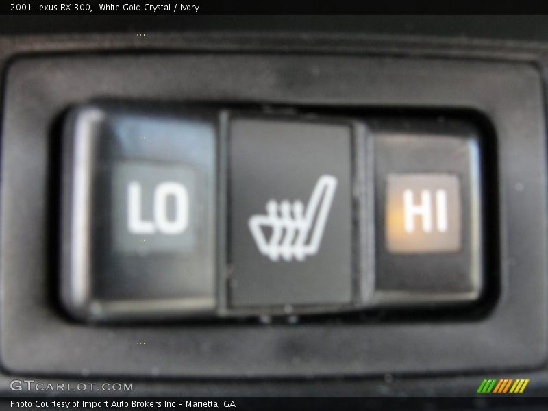White Gold Crystal / Ivory 2001 Lexus RX 300