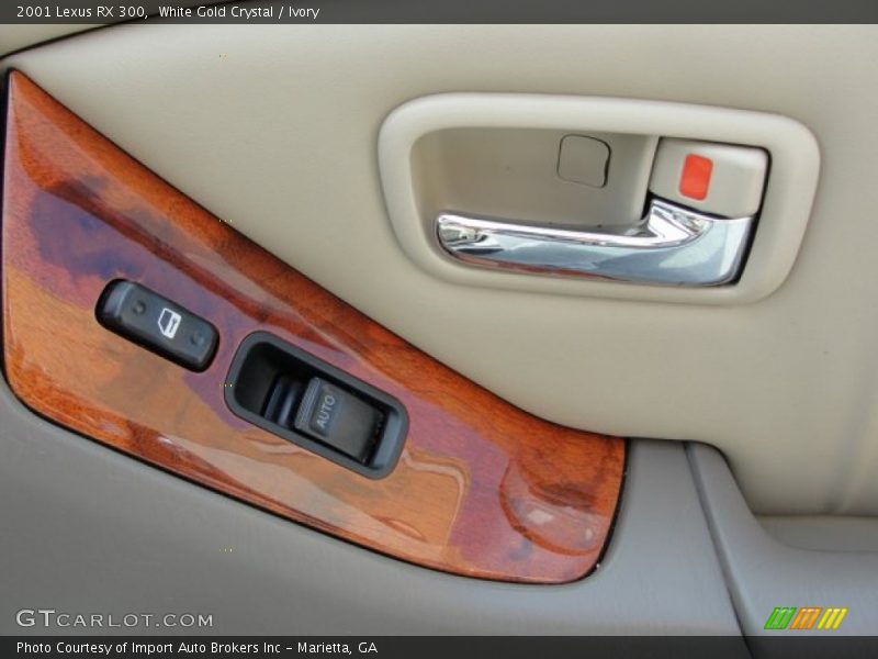 White Gold Crystal / Ivory 2001 Lexus RX 300