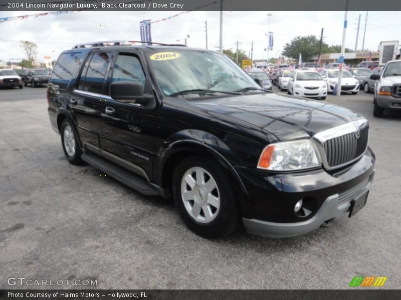 Black Clearcoat / Dove Grey 2004 Lincoln Navigator Luxury