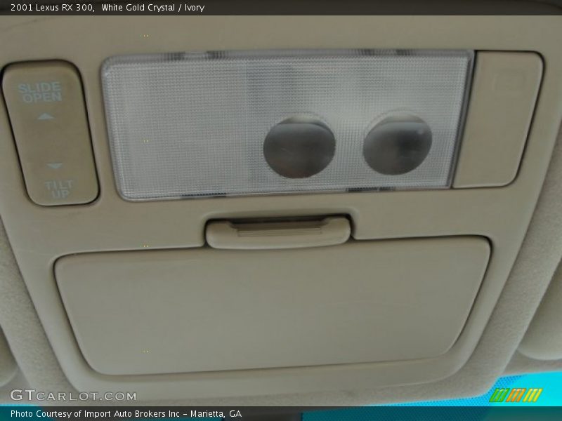 White Gold Crystal / Ivory 2001 Lexus RX 300