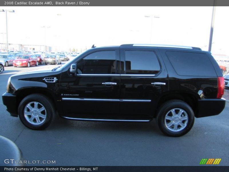 Black Raven / Ebony 2008 Cadillac Escalade AWD