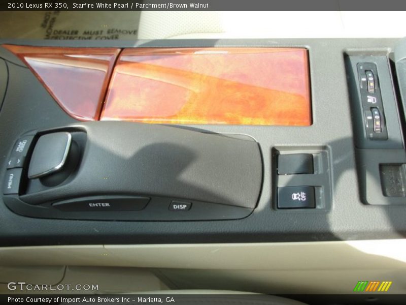 Starfire White Pearl / Parchment/Brown Walnut 2010 Lexus RX 350
