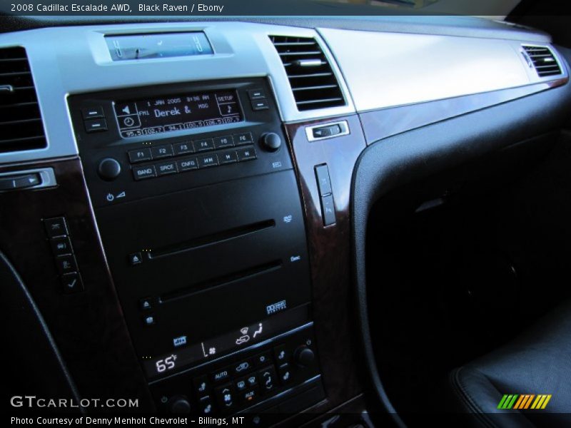 Black Raven / Ebony 2008 Cadillac Escalade AWD