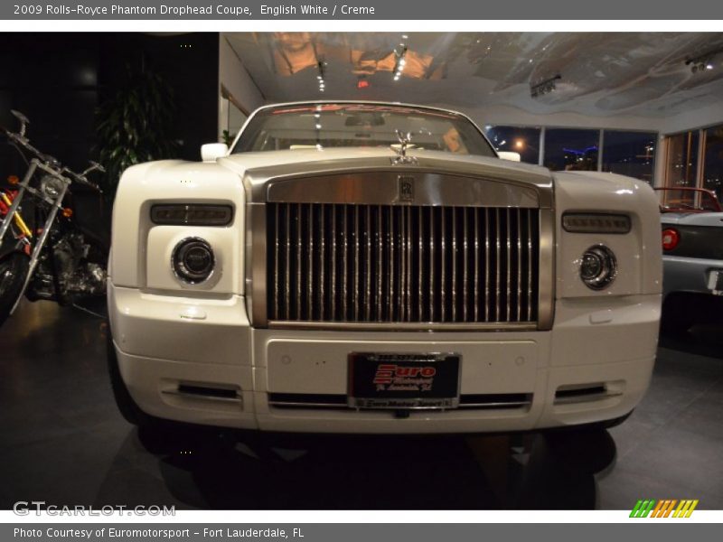 English White / Creme 2009 Rolls-Royce Phantom Drophead Coupe