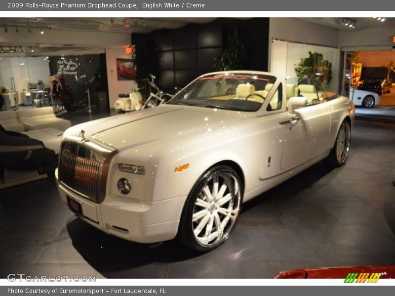 English White / Creme 2009 Rolls-Royce Phantom Drophead Coupe
