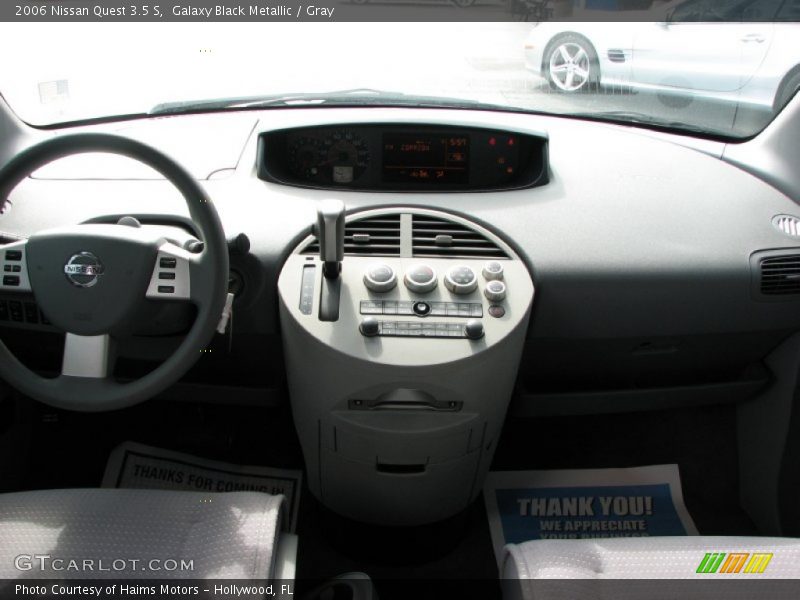 Galaxy Black Metallic / Gray 2006 Nissan Quest 3.5 S