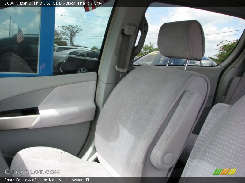 Galaxy Black Metallic / Gray 2006 Nissan Quest 3.5 S