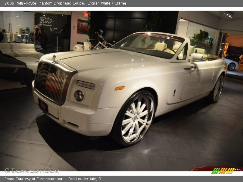 English White / Creme 2009 Rolls-Royce Phantom Drophead Coupe