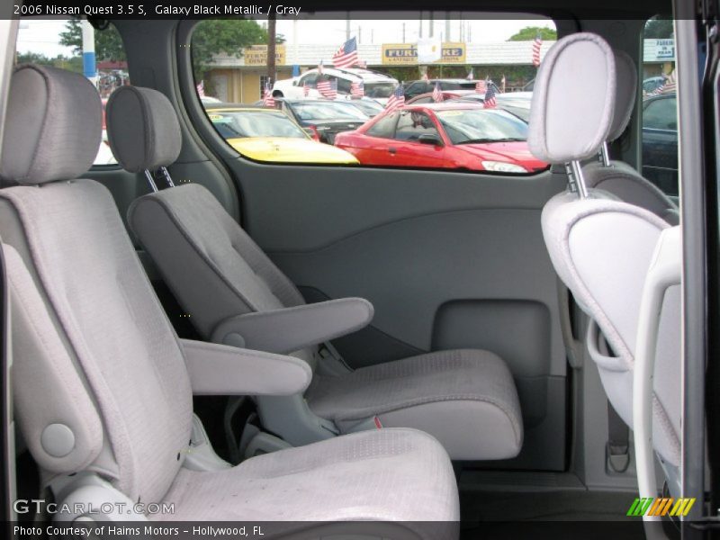 Galaxy Black Metallic / Gray 2006 Nissan Quest 3.5 S