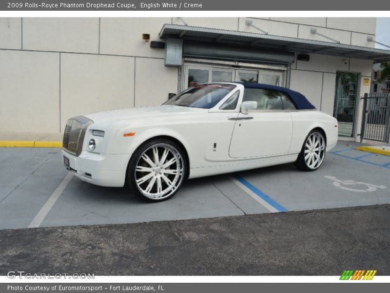 English White / Creme 2009 Rolls-Royce Phantom Drophead Coupe