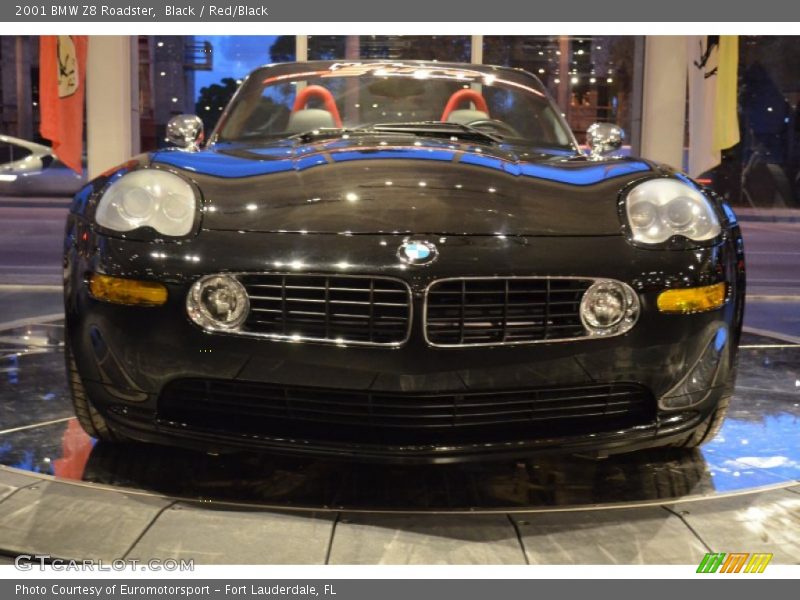 Black / Red/Black 2001 BMW Z8 Roadster