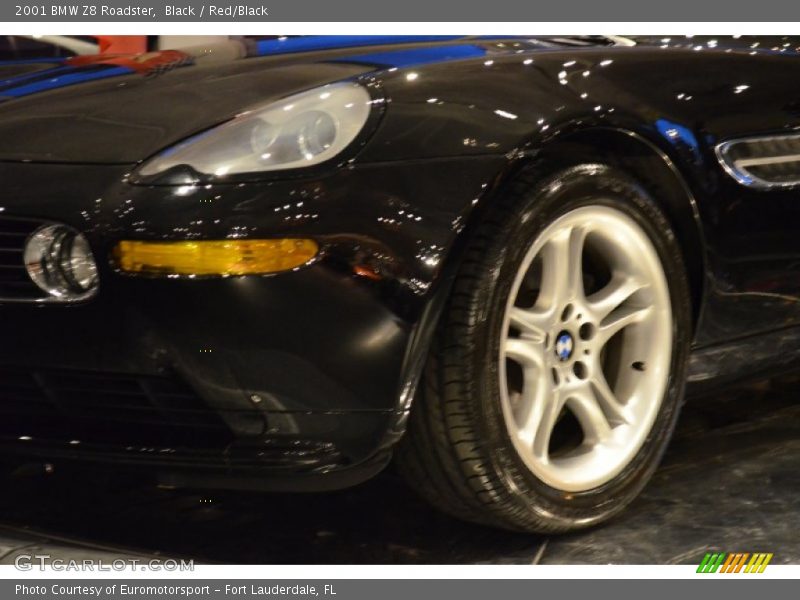 Black / Red/Black 2001 BMW Z8 Roadster