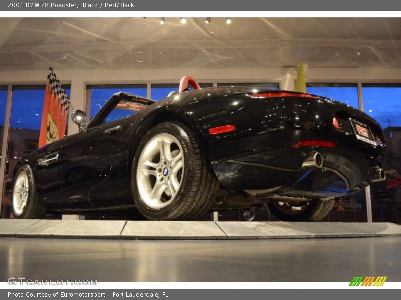 Black / Red/Black 2001 BMW Z8 Roadster
