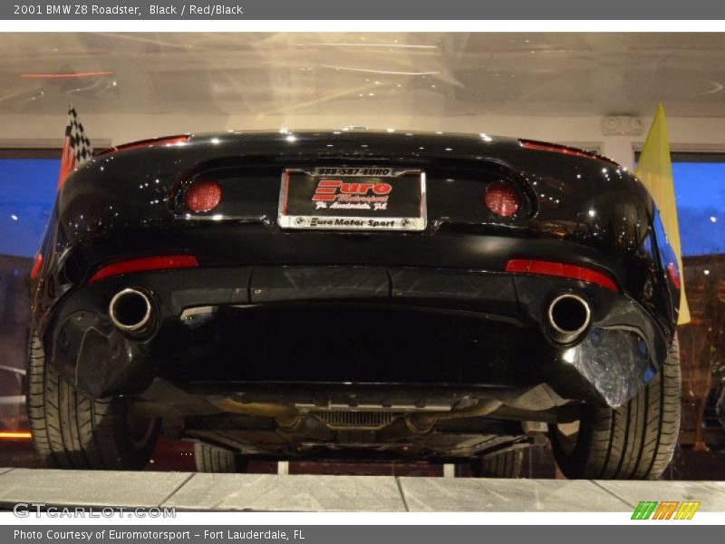 Black / Red/Black 2001 BMW Z8 Roadster