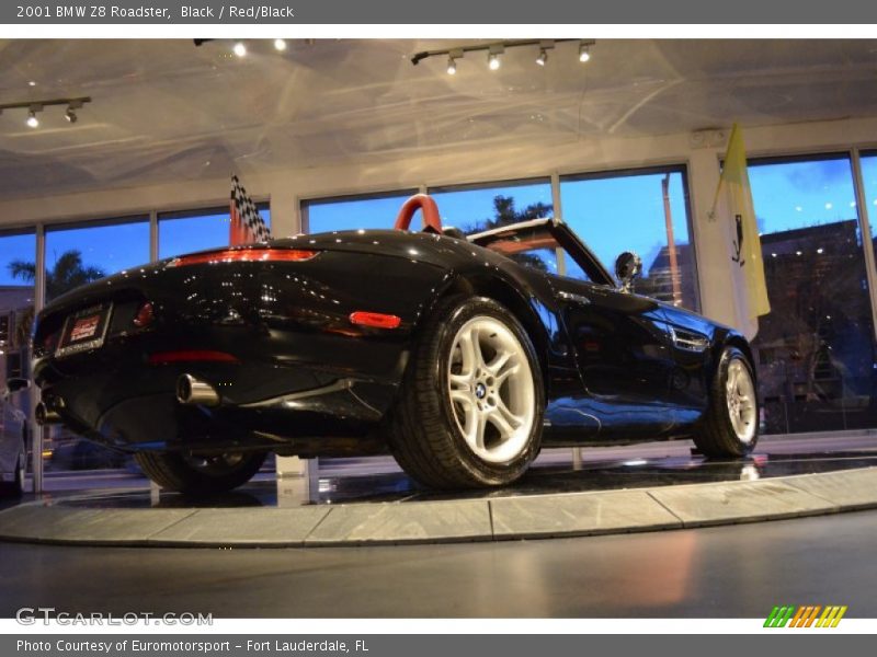 Black / Red/Black 2001 BMW Z8 Roadster