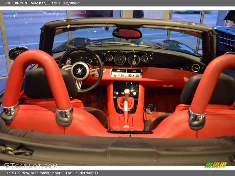 Black / Red/Black 2001 BMW Z8 Roadster