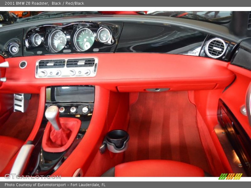 Black / Red/Black 2001 BMW Z8 Roadster