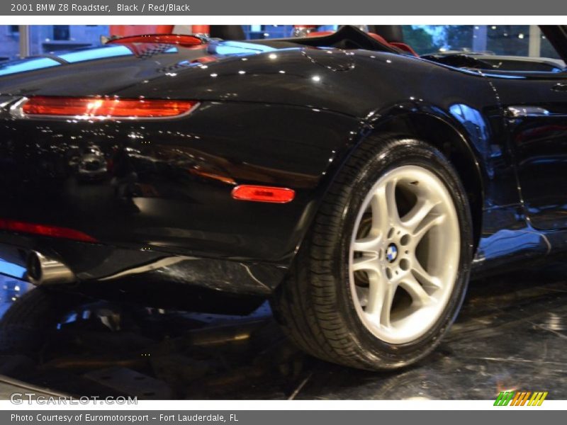 Black / Red/Black 2001 BMW Z8 Roadster
